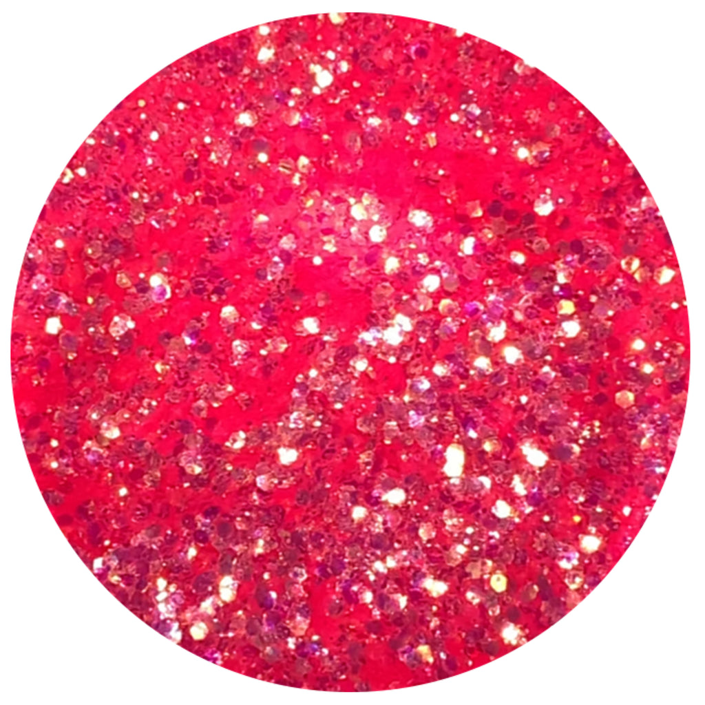A close up photo of 'Kiss N Tell' Fine Iridescent Glitter by DreamSQNS