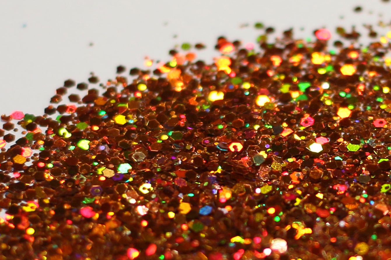 Pumpkin Spice Holographic Glitter - DreamSQNS