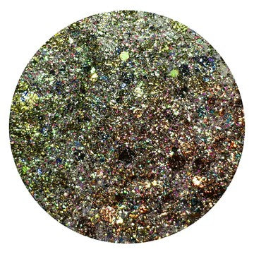 A close view of DreamSQNS Glitter Paste in shade Kryptonite