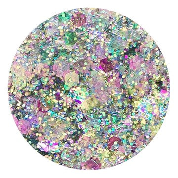 A close up photo of Moon Lily Glitter Paste by DreamSQNS