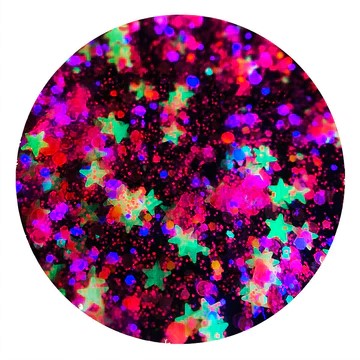 A close up image of Raveheart Glitter Paste from DreamSQNS