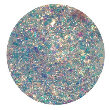 A close up view image of Silver Lining Glitter Paste by DreamSQNS