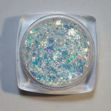 Top view shot of DreamSQNS Glitter Paste in shade Silver Lining