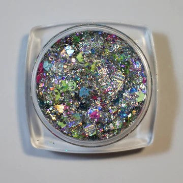 Top view of Space Oddity Glitter Paste by DreamSQNS in the pot