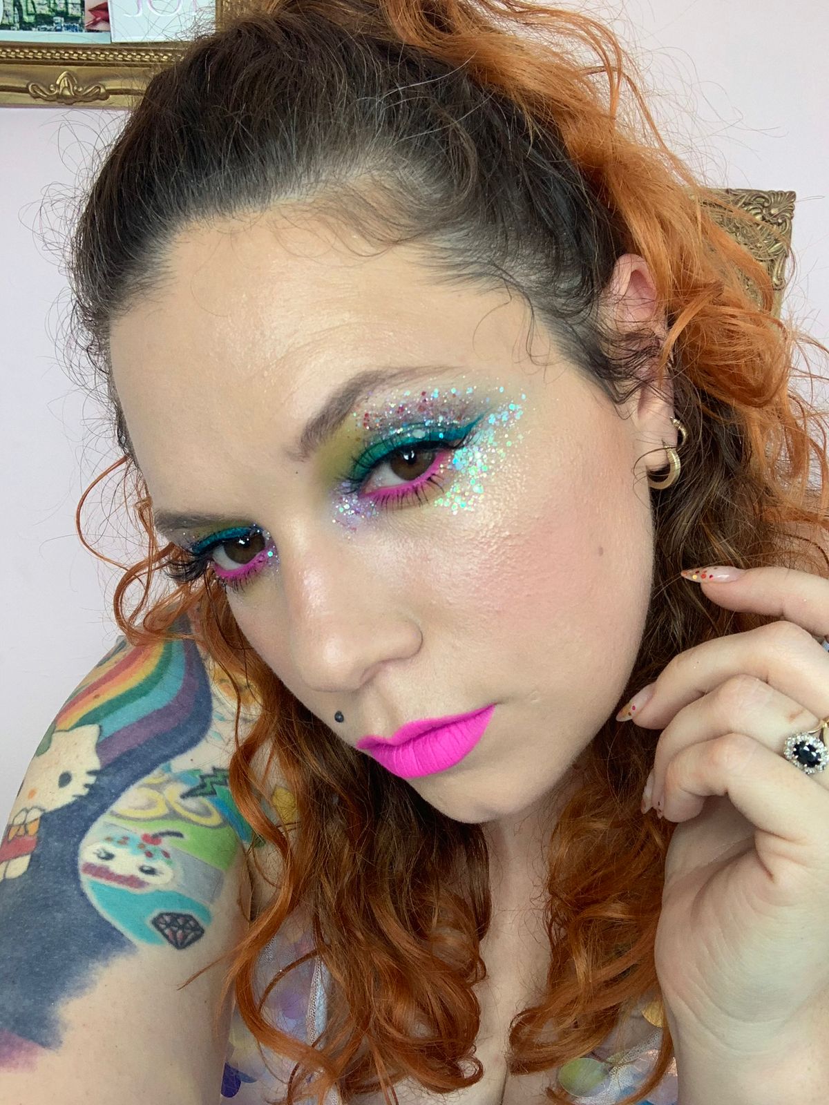 Festival Glitter Makeup Inspiration