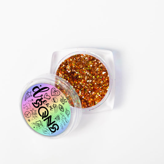 Pumpkin Spice Holographic Glitter - DreamSQNS