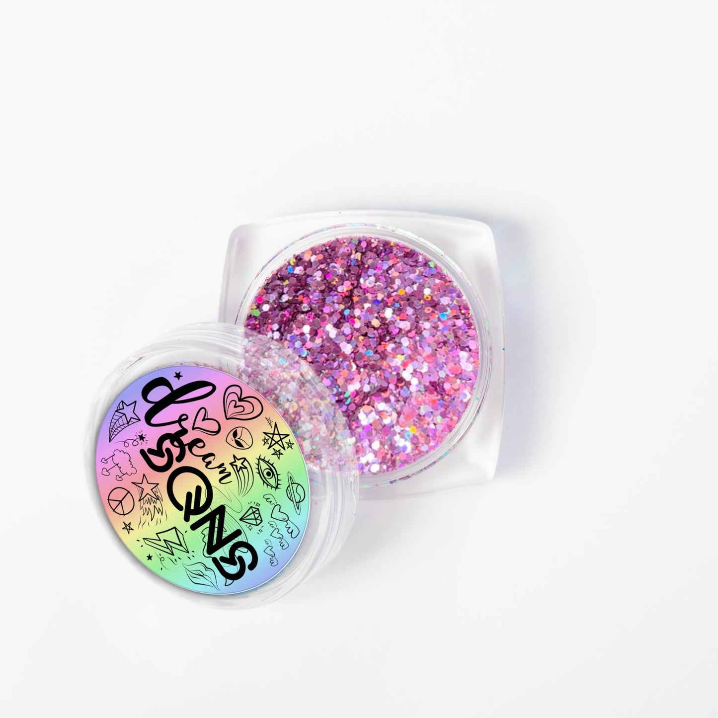 Strawberry Cupcake Holographic Glitter - DreamSQNS