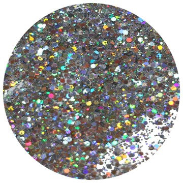 A close up photo of 'Unicorn' Holographic Glitter by DreamSQNS