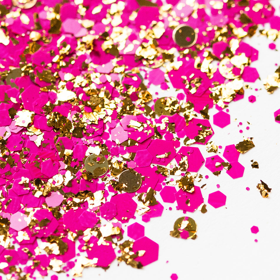 Pink Dragon Chunky Glitter - DreamSQNS