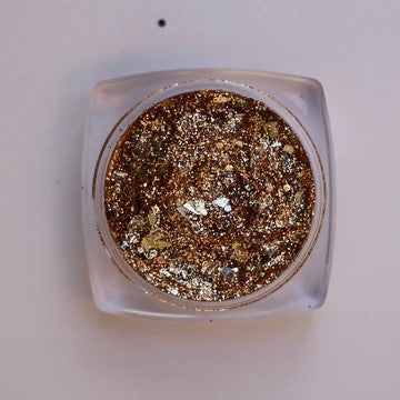 A top view image of Champagne Showers Glitter Paste by DreamSQNS