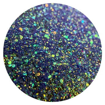 A close cropped view of Dragon Egg Fine Iridescent Glitter by DreamSQNS