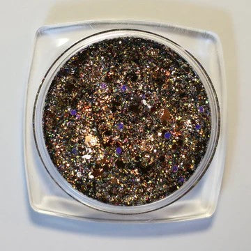 A top view image of Emperor Glitter Paste by DreamSQNS on a white platform