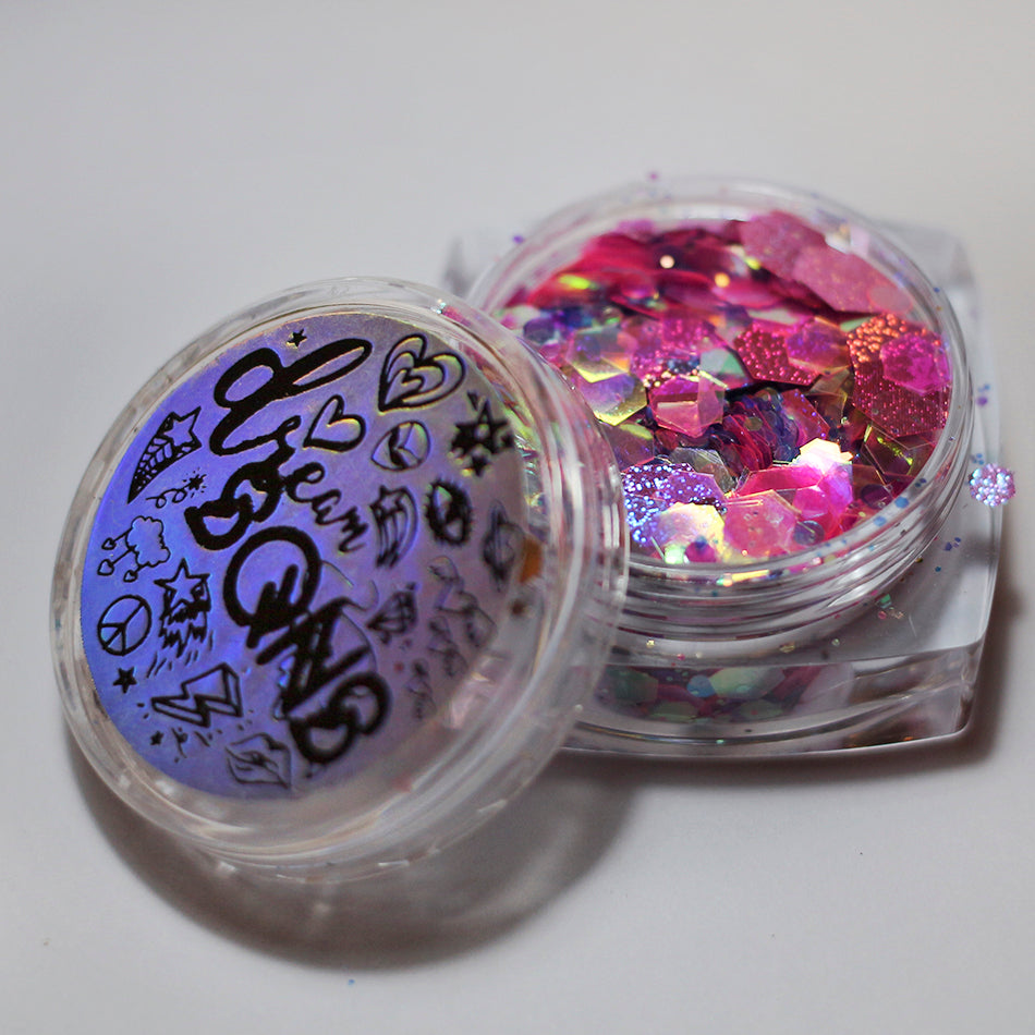 Harajuku Girl Chunky Glitter - DreamSQNS