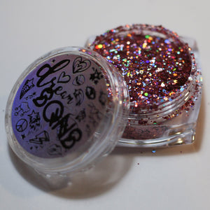 Rosé Holographic Glitter - DreamSQNS