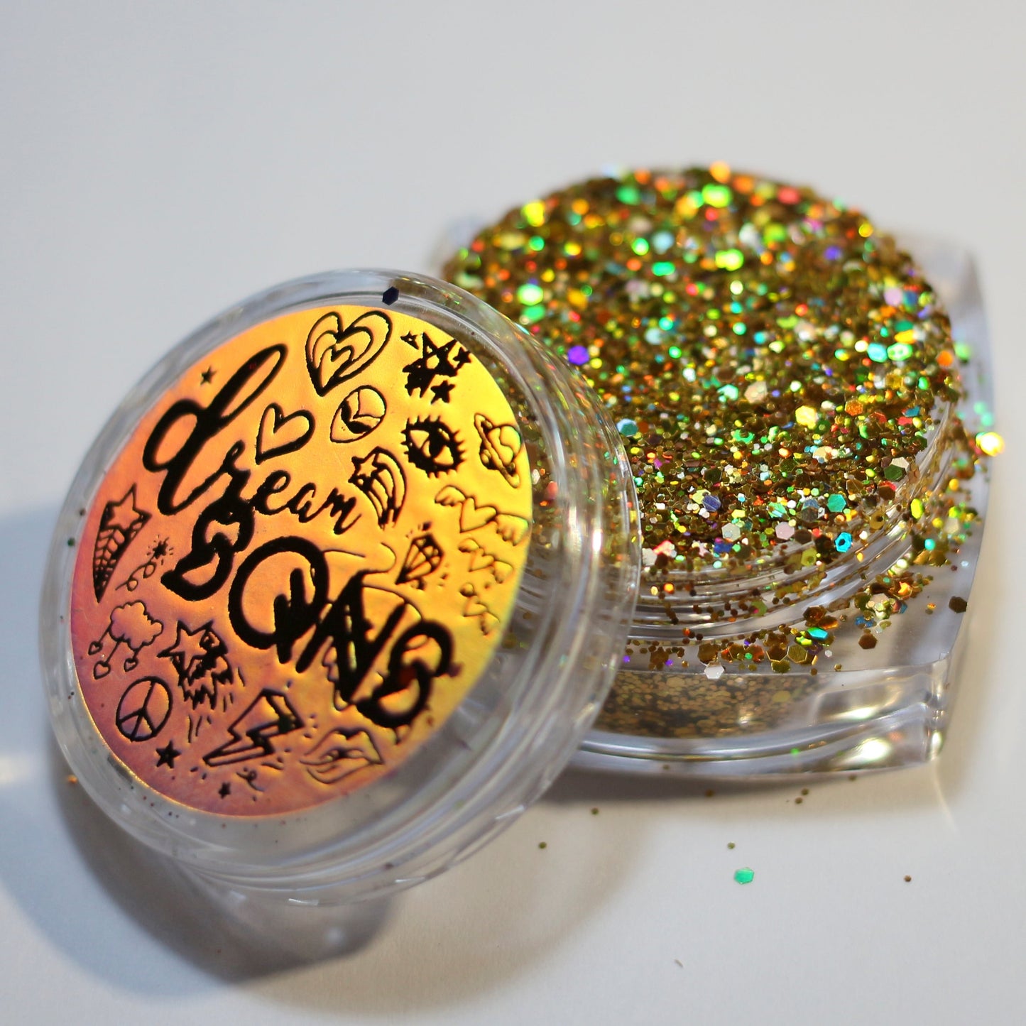 Golden Rays Holographic Glitter - DreamSQNS