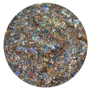 A close up view of DreamSQNS glitter paste in shade Ibiza
