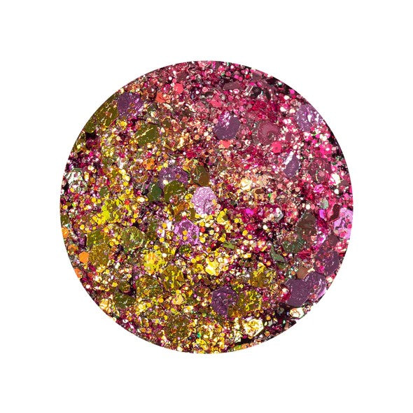 A close cropped image of DreamSQNS Lunar Eclipse Glitter Paste by DreamSQNS