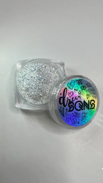 A top view image of 'Milky Way' Fine Iridescent Glitter by DreamSQNS in the component