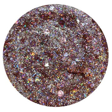 A close-up image of DreamSQNS glitter paste in shade Royal Garden