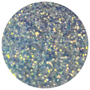 A close up view of 'The Shining' Fine Iridescent Glitter by DreamSQNS